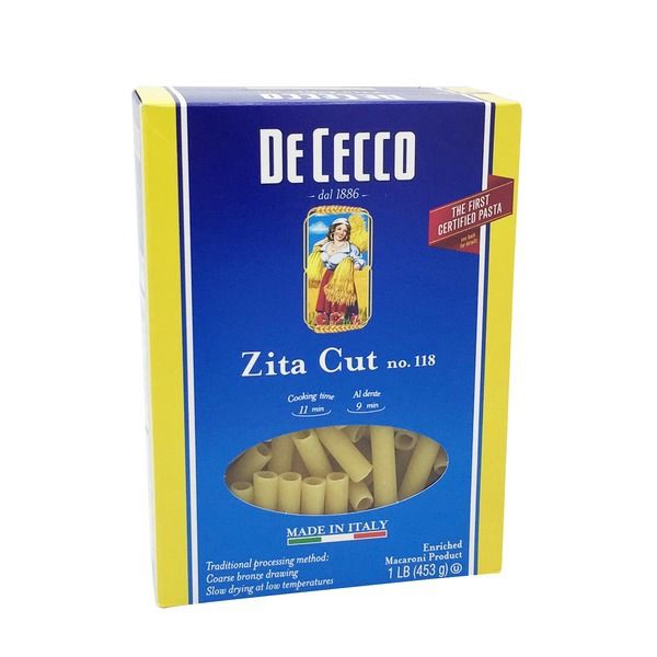 slide 1 of 4, De Cecco Zita Cut, 16 oz