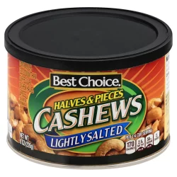 Best Choice Lightly Salted Cashew Halves