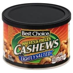 Best Choice Lightly Salted Cashew Halves