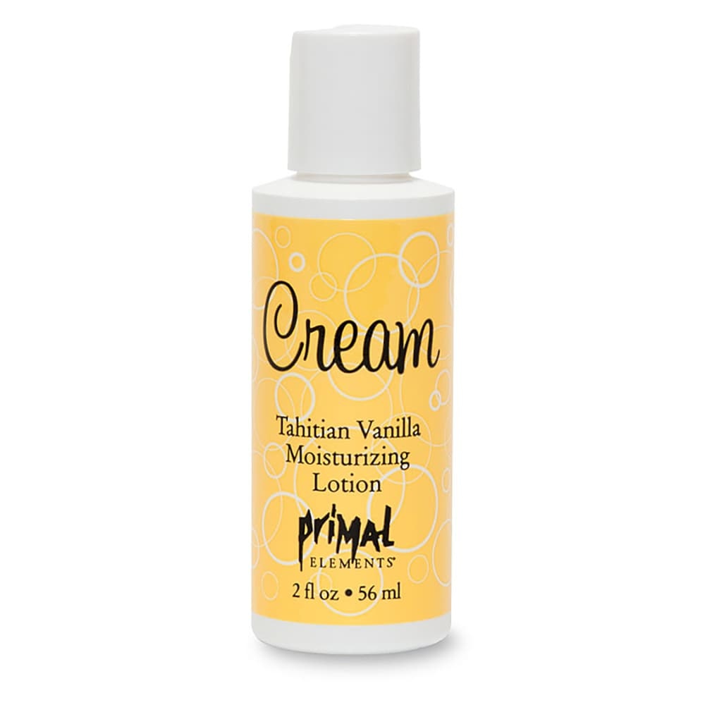 slide 1 of 1, Primal Elements Cream Tahitian Vanilla Moisturizing Lotion, 2 oz