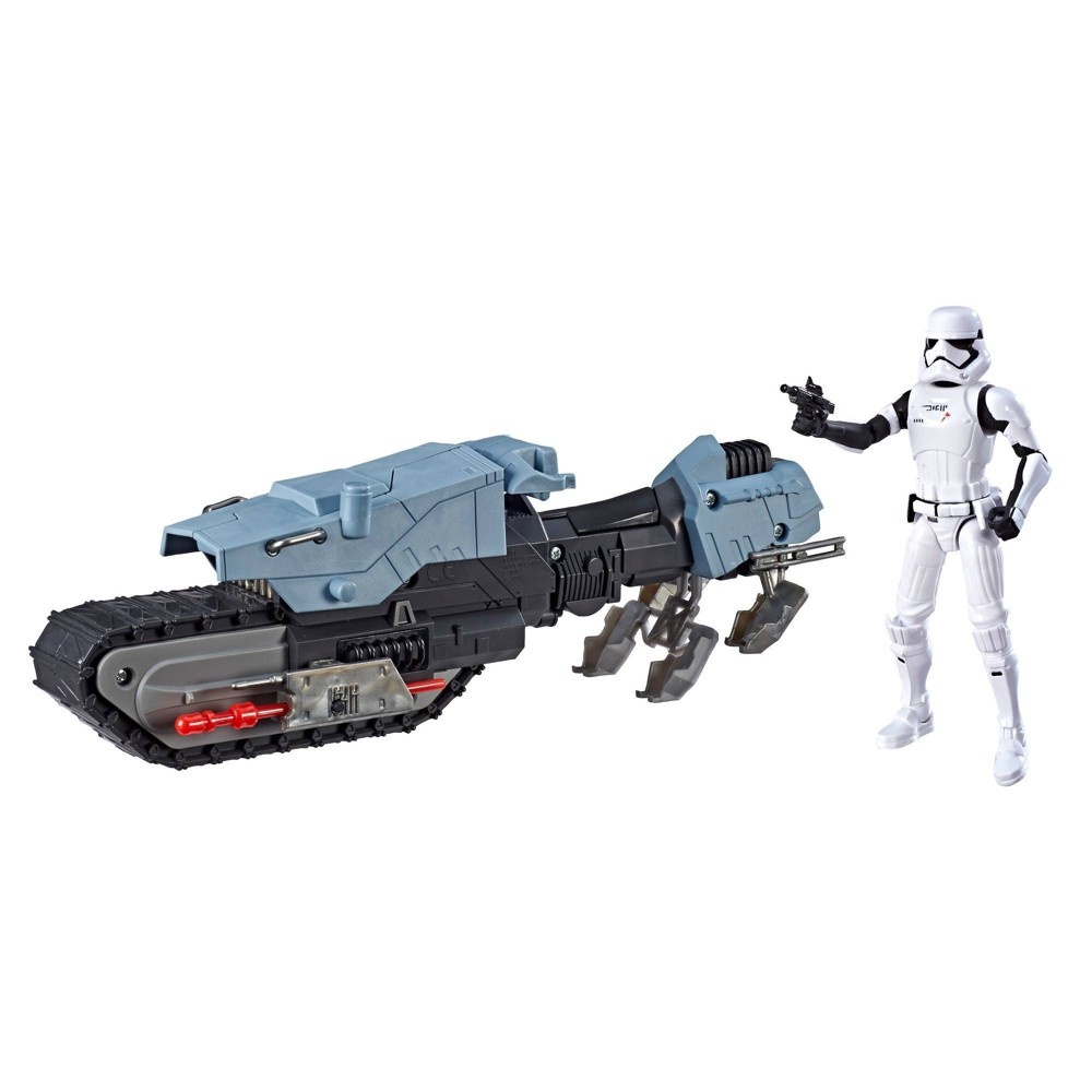 slide 3 of 9, Hasbro Star Wars Galaxy Of Adventures First Order Driver And Treadspeeder Toy, 1 ct