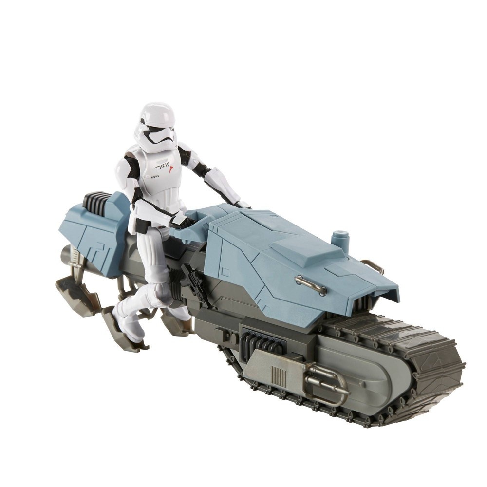slide 5 of 9, Hasbro Star Wars Galaxy Of Adventures First Order Driver And Treadspeeder Toy, 1 ct
