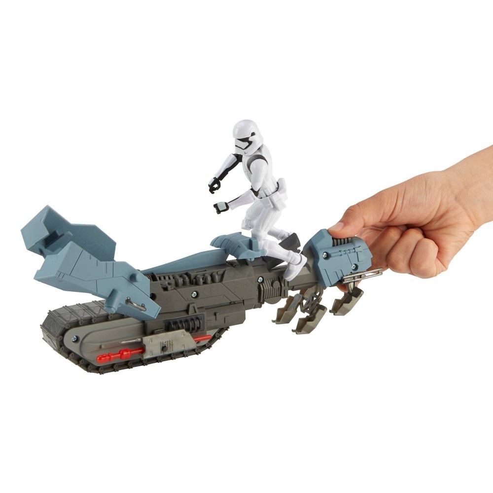 slide 9 of 9, Hasbro Star Wars Galaxy Of Adventures First Order Driver And Treadspeeder Toy, 1 ct