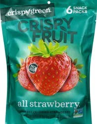 Crispy Green All Strawberry 6-0.32 Oz