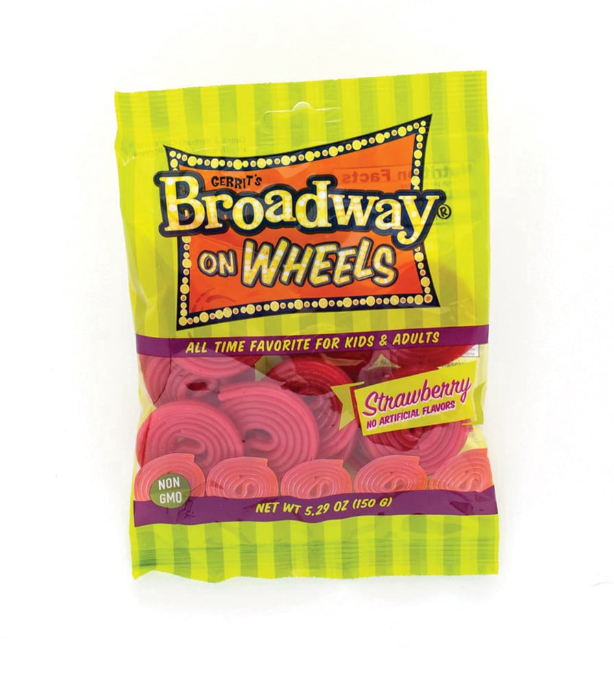 slide 1 of 1, Gerrit's Strawberry Broadway On Wheels Candy - 5.29 oz, 5.29 oz
