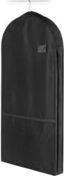 Whitmor Deluxe Garment Bag with Pocket - Black