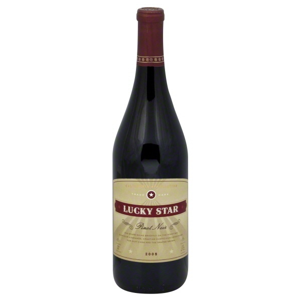 slide 1 of 1, Lucky Star Pinot Noir, 750 ml