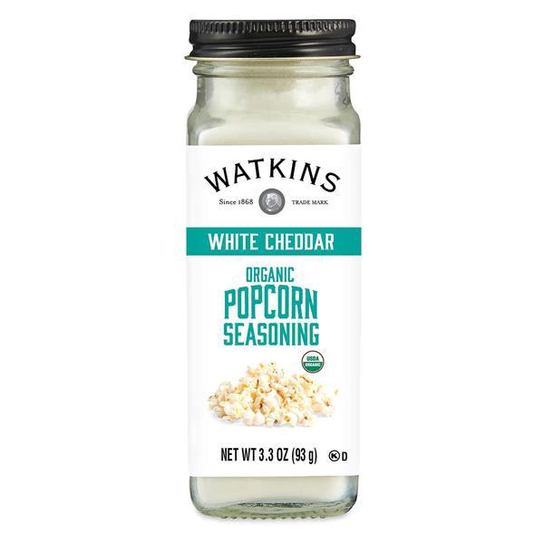 slide 1 of 1, Watkins Popcorn Seasoning- Buttery, 3.6 oz