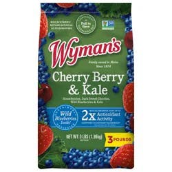 Wyman's Cherry Berry & Kale Mix Frozen Fruit 3 lb