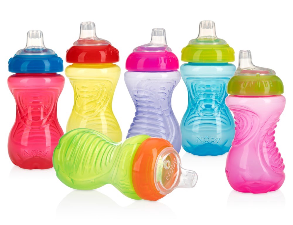 slide 1 of 2, Nuby Gripper Sippy Cup, 1 ct