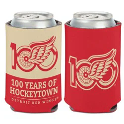 Detroit Red Wings 100 Years Of Hockeytown Can Cooler