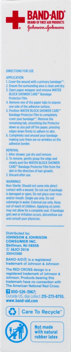 slide 7 of 9, Band-Aid Shower Care Bandages, 4 ct