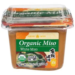 Hikari Miso Organic White Miso 17.6 oz