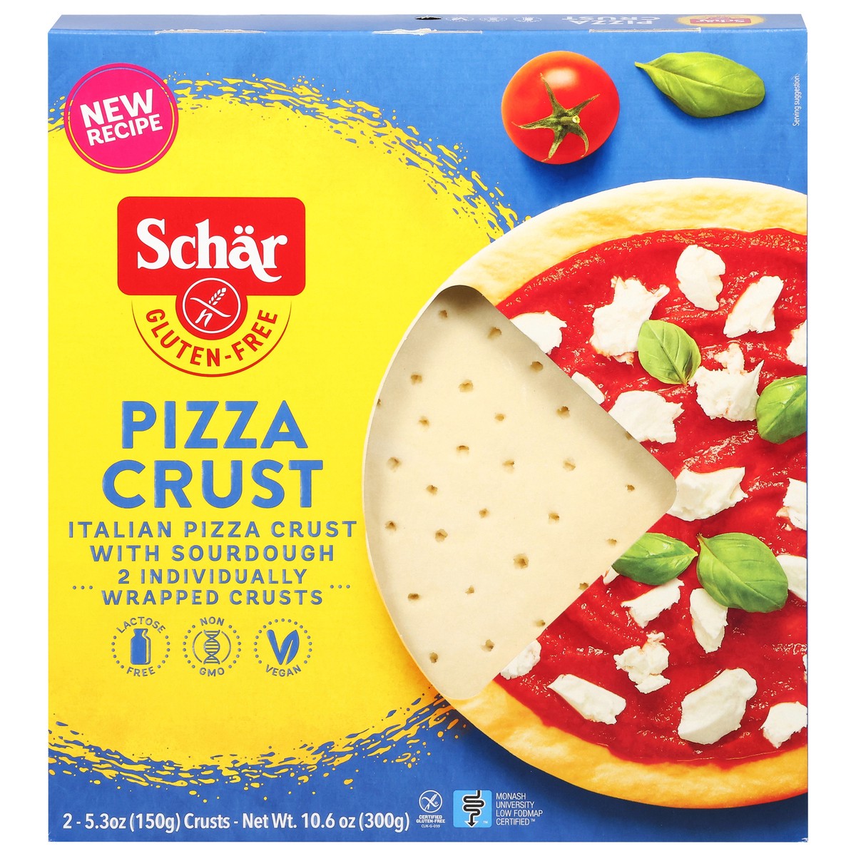 slide 1 of 14, Schär Gluten-Free Pizza Crust 2 ea, 2 ct