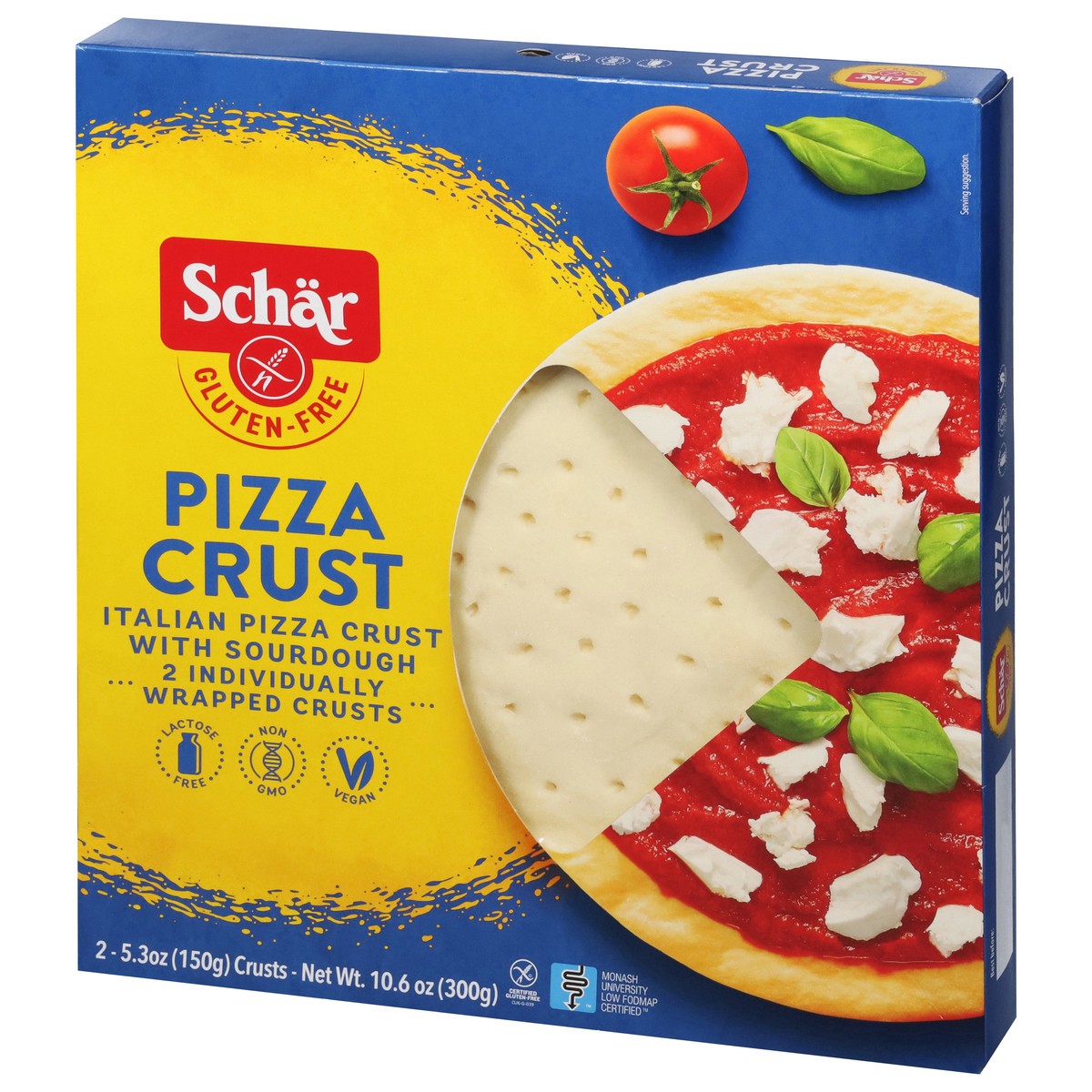 slide 2 of 14, Schär Gluten-Free Pizza Crust 2 ea, 10.6 oz