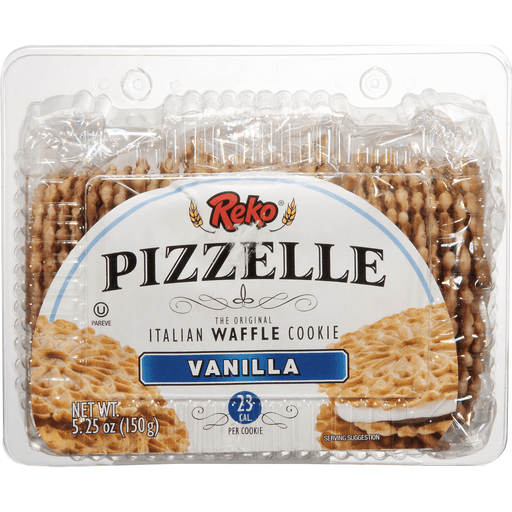 slide 3 of 8, Pizzelle Reko Vanilla Cookies 5.25 oz, 5.25 oz