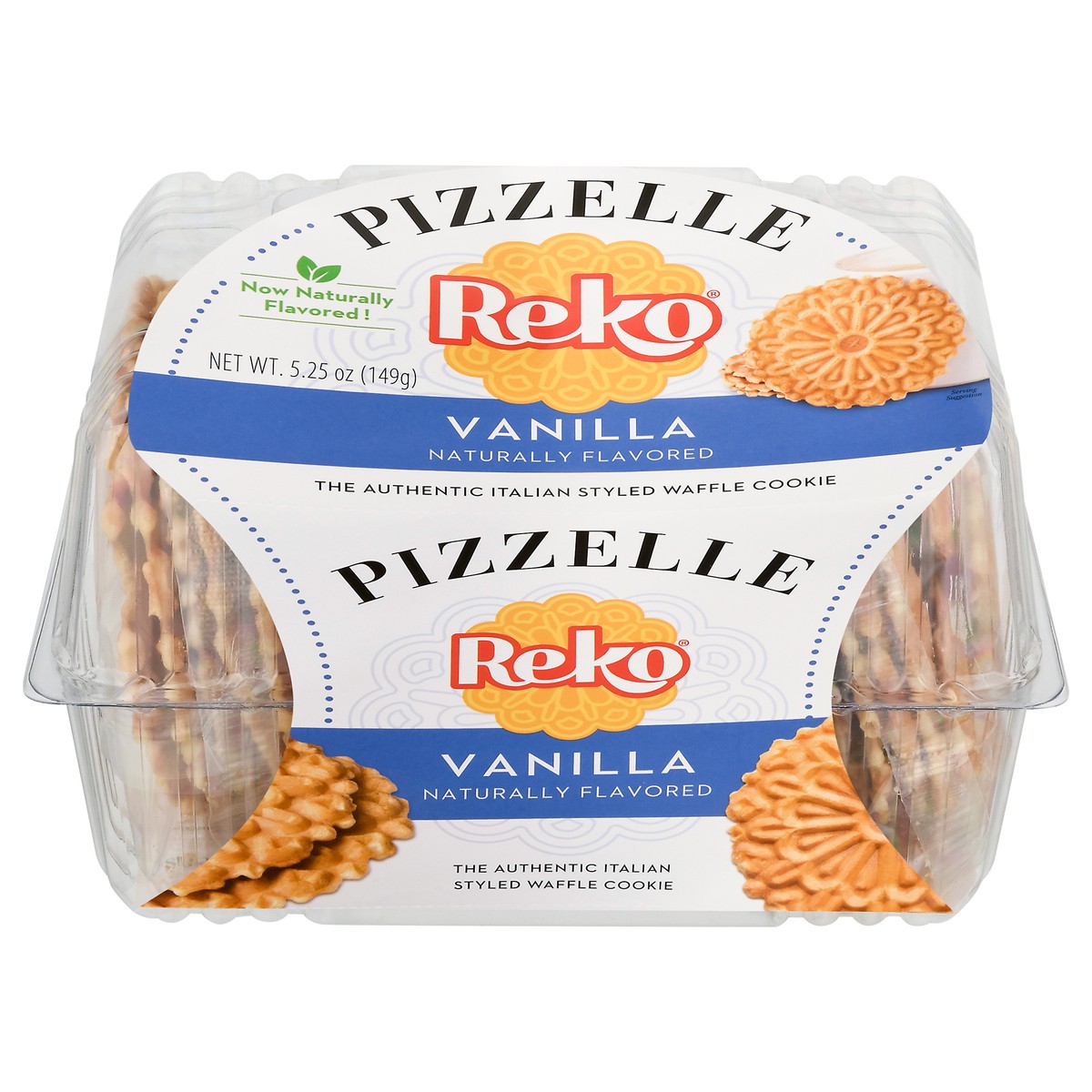 slide 1 of 8, Pizzelle Reko Vanilla Cookies 5.25 oz, 5.25 oz