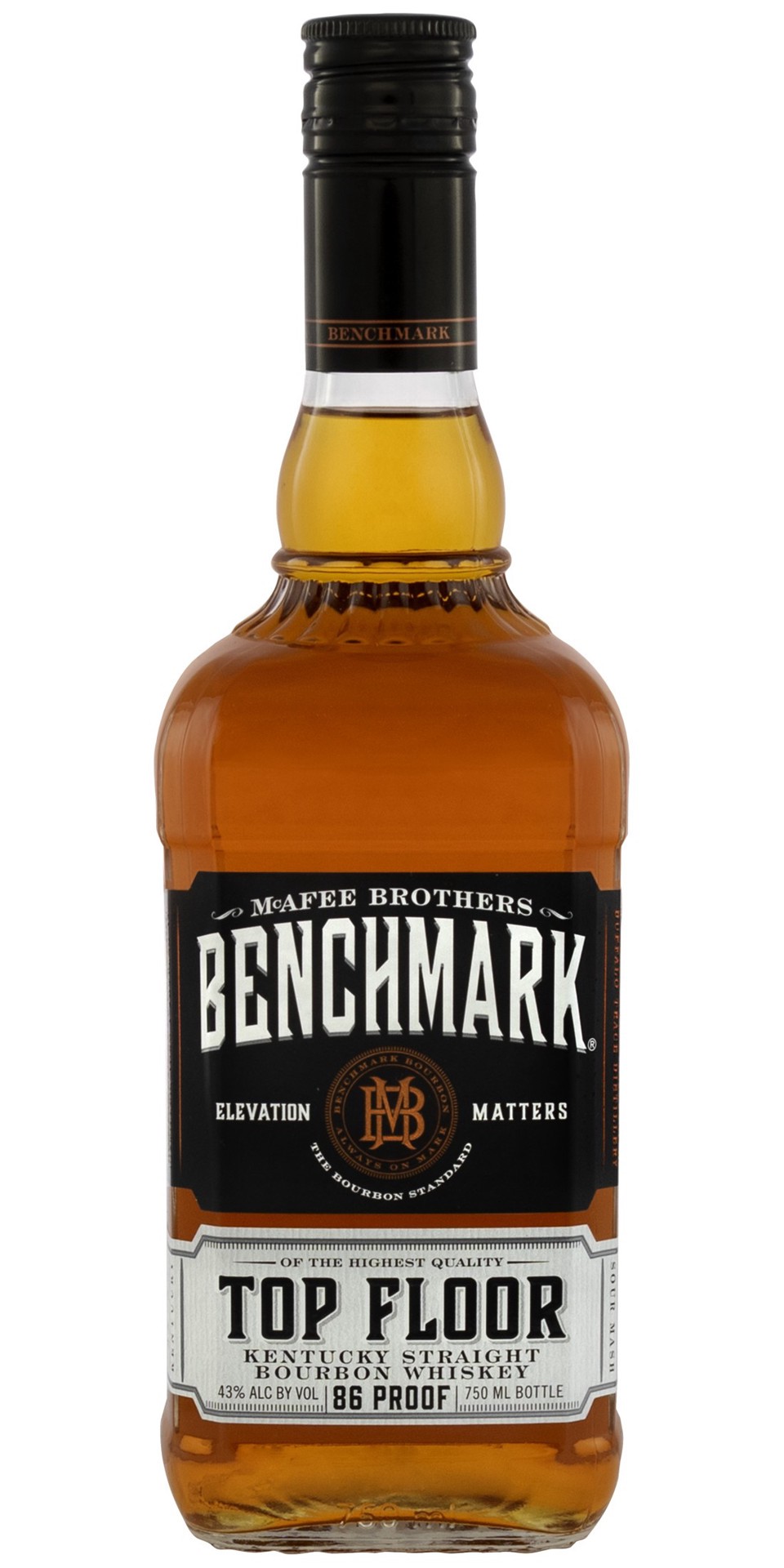 slide 1 of 2, Benchmark Top Floor Bourbon, 750 ml