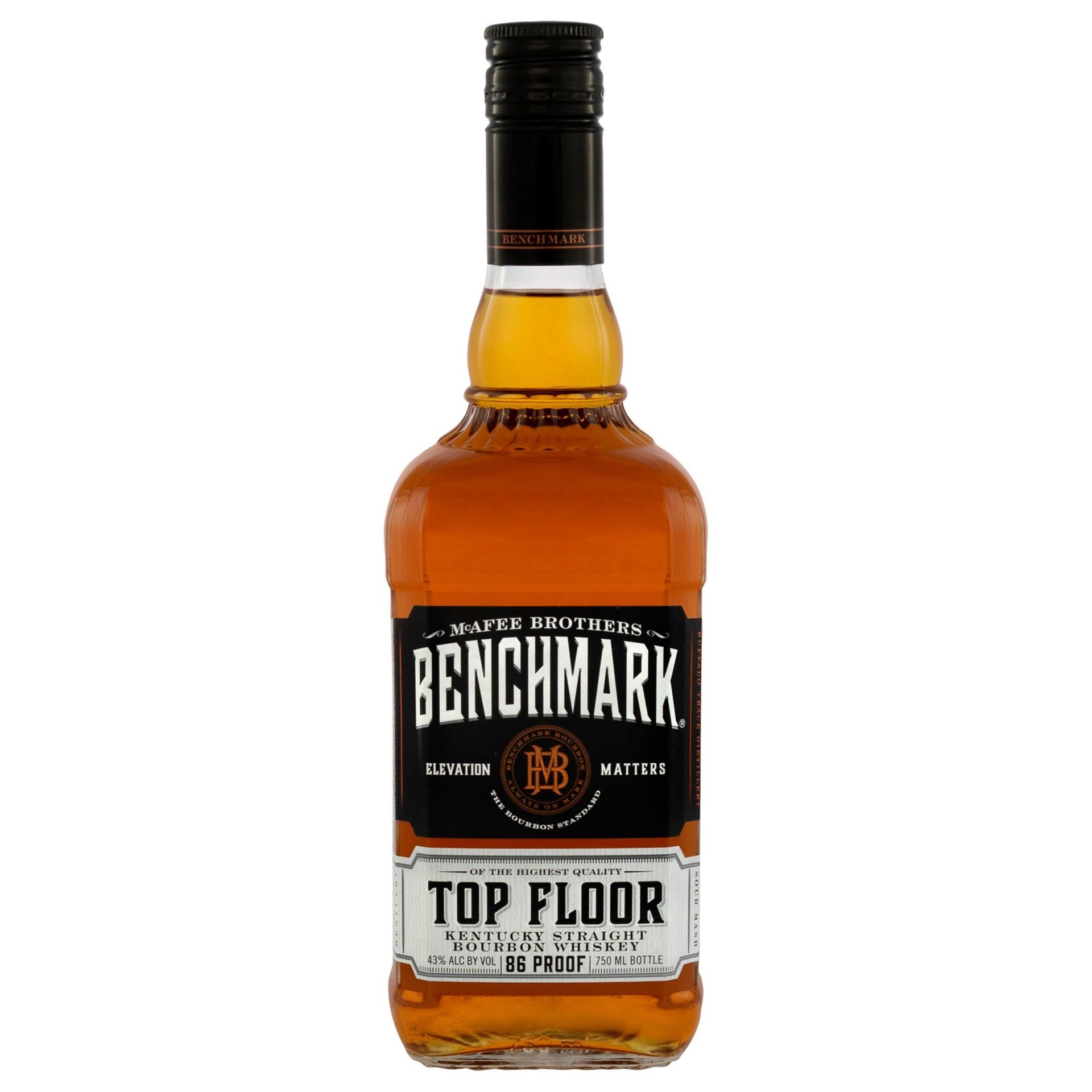 slide 1 of 2, Benchmark Top Floor Kentucky Straight Bourbon Whiskey 750 ml, 750 ml
