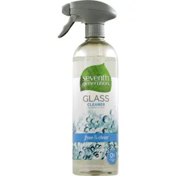 Seventh Generation Glass Cleaner Free & Clear, 23 oz