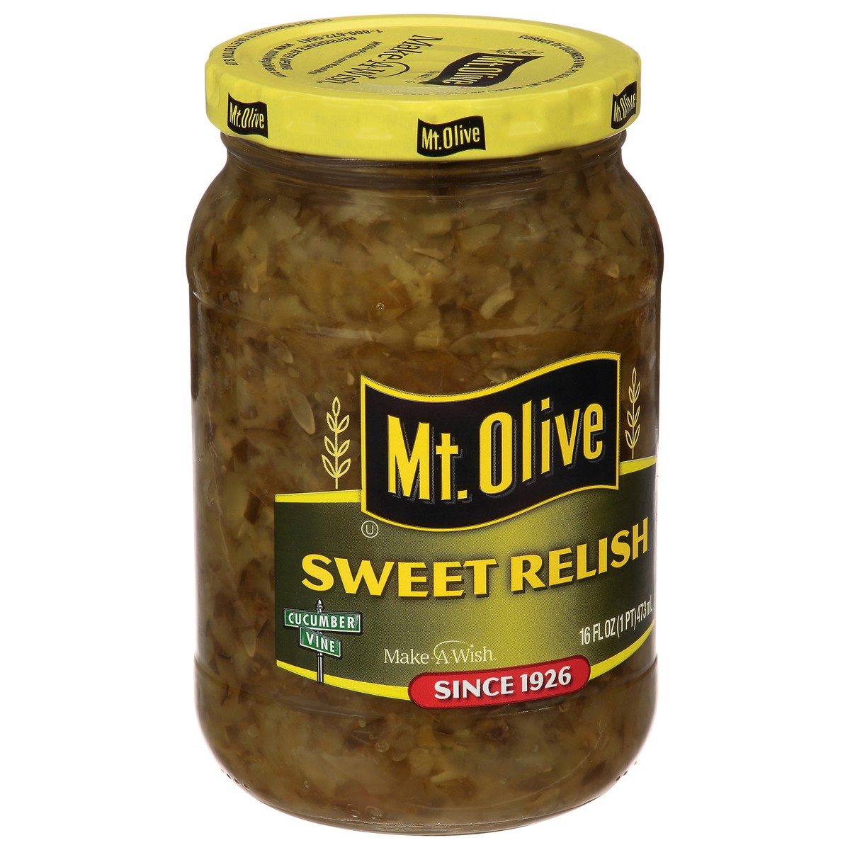 slide 4 of 9, Mt. Olive Sweet Relish 16 fl oz Jar, 16 fl oz