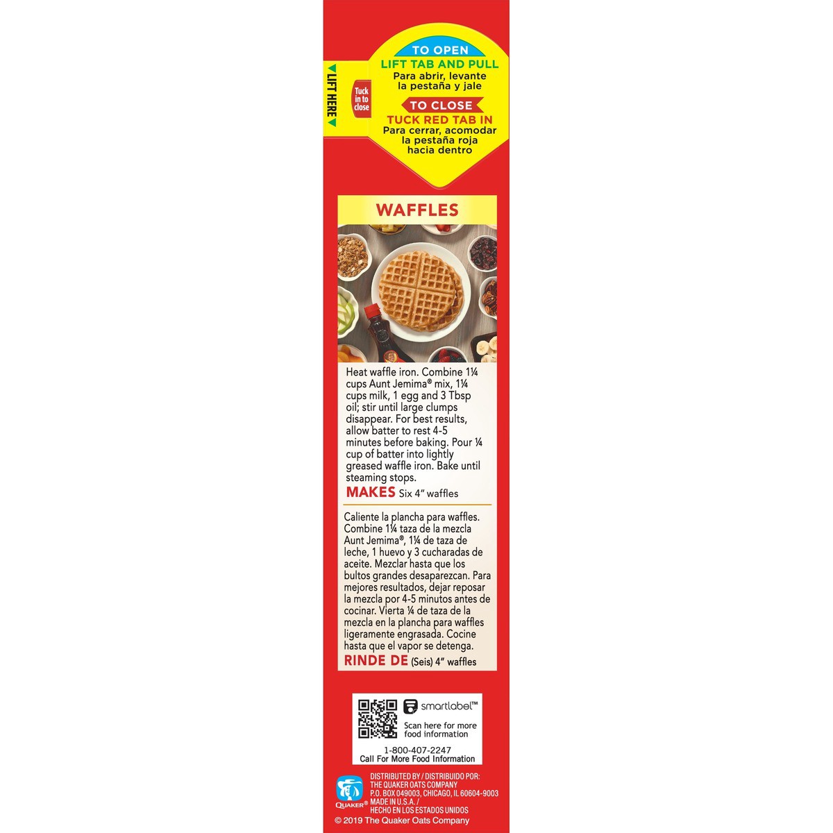 slide 3 of 9, Aunt Jemima Baking Mix, 35 oz