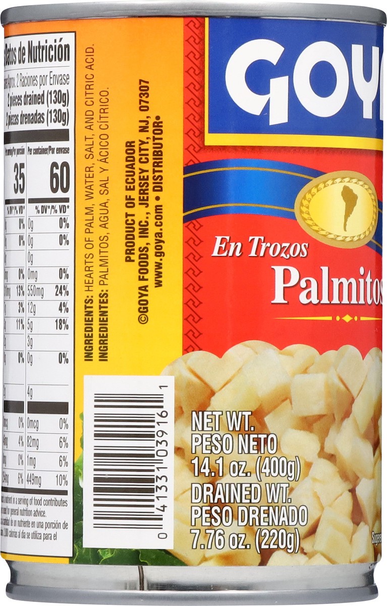 slide 3 of 13, Goya Salad Cut Hearts of Palm 14.1 oz, 14.1 oz