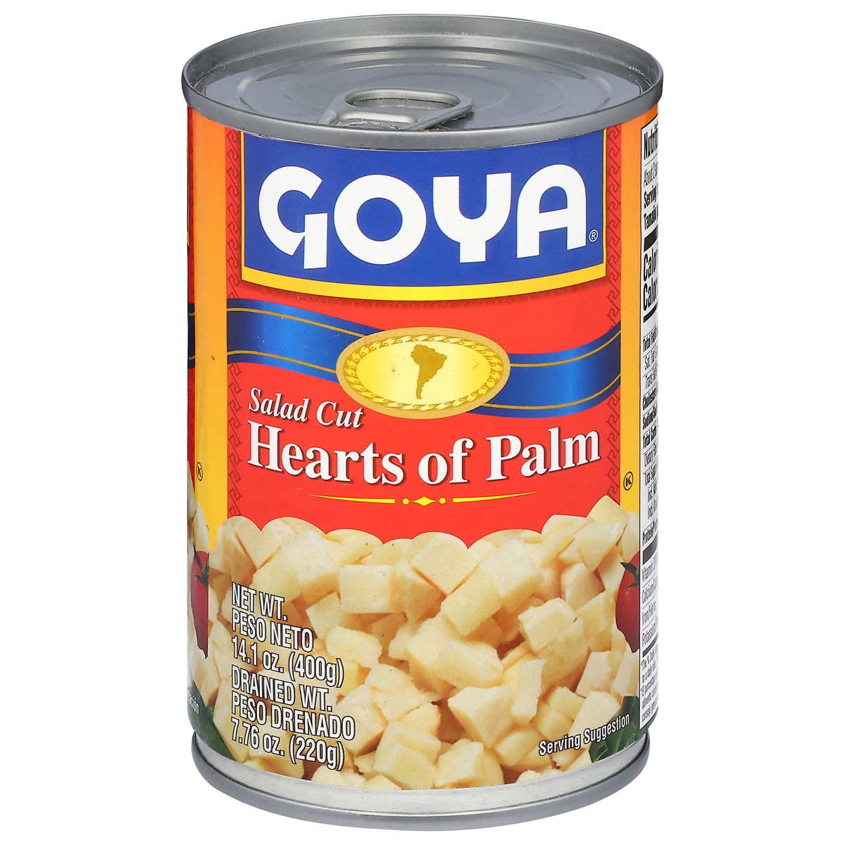 slide 12 of 13, Goya Salad Cut Hearts of Palm 14.1 oz, 14.1 oz
