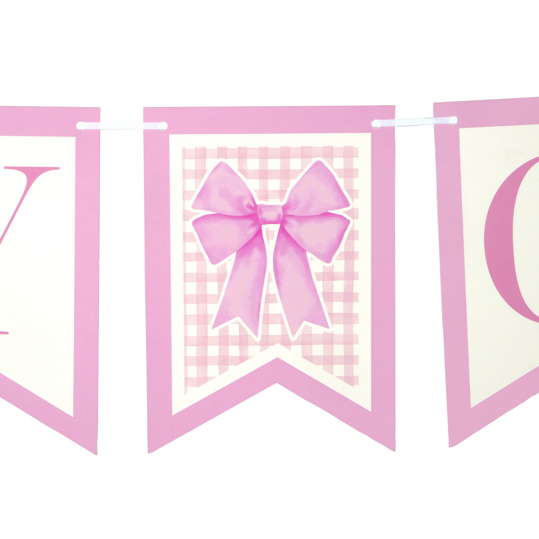 slide 2 of 2, 9ft. Baby Girl Banner By Celebrate It, 9 ft