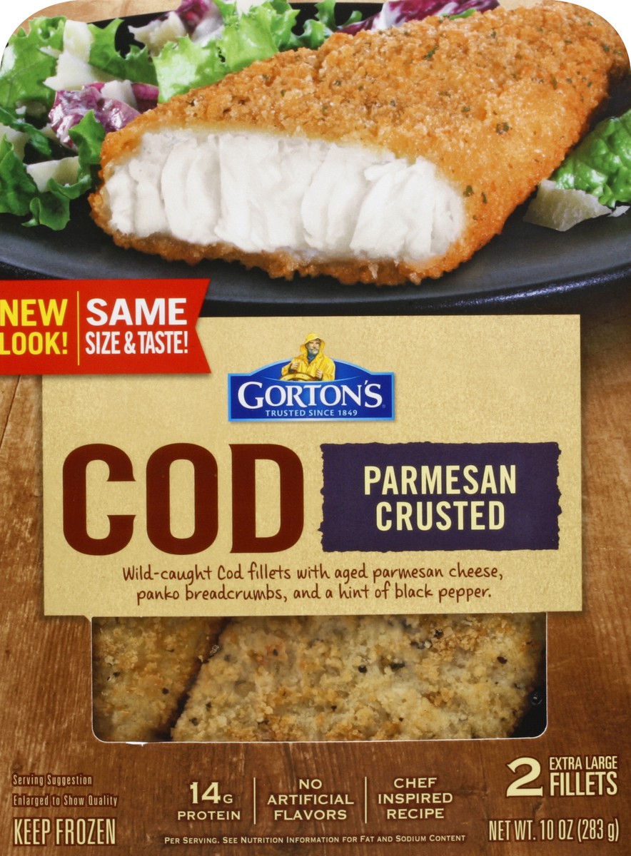 slide 2 of 4, Gorton's Parmesan Crusted Cod, 10 oz