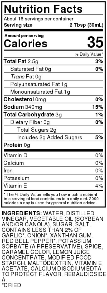 slide 2 of 3, Food Club Salad Dressing - Light Italian, 16 fl oz