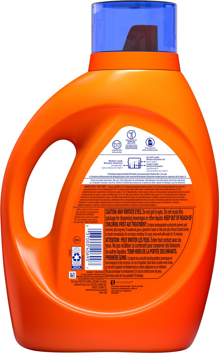 slide 3 of 4, Tide Clean Breeze High Efficiency Liquid Laundry Detergent - 92 fl oz, 92 fl oz