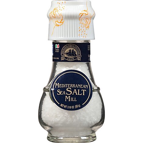 slide 1 of 1, Drogheria & Alimentari All Natural Mediterranean Salt Mill - 3.17 Oz, 3.17 oz