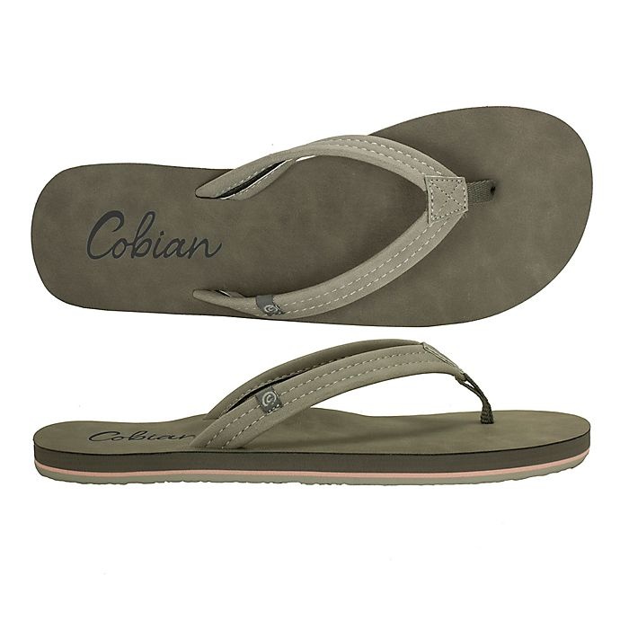 slide 1 of 1, Cobian Size 10 Pacifica Women's Sandal - Charcoal, 1 ct