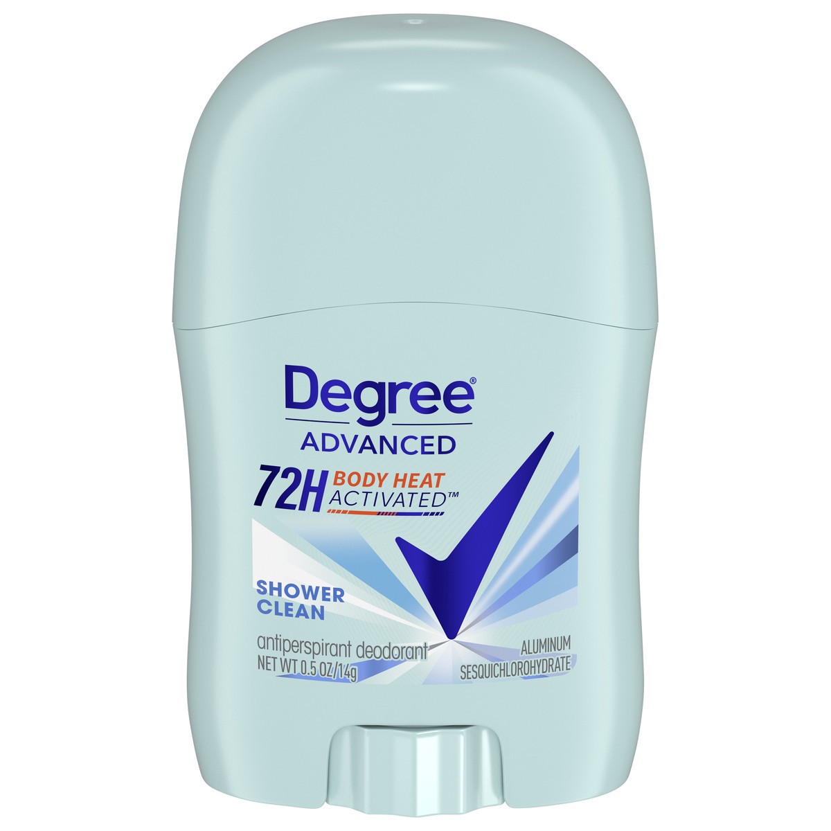 slide 1 of 3, Degree Shower Clean Antiperspirant Deodorant, 0.5 oz