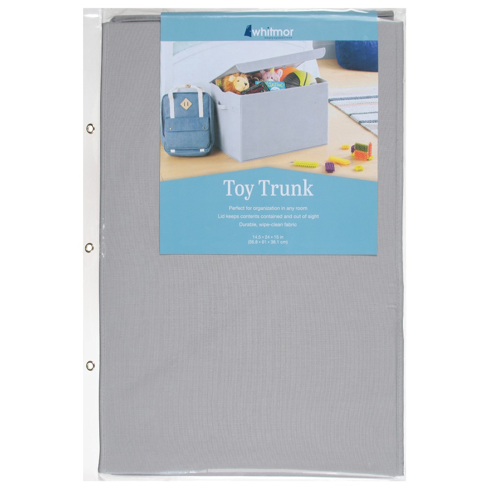 slide 1 of 2, Whitmor Toy Trunk, 1 ct