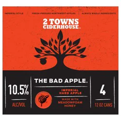 2 Towns Ciderhouse The Bad Apple Imperial Hard Apple