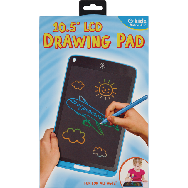 slide 1 of 1, 10" Lcd Writing/Drawing Tablet, 1 ct