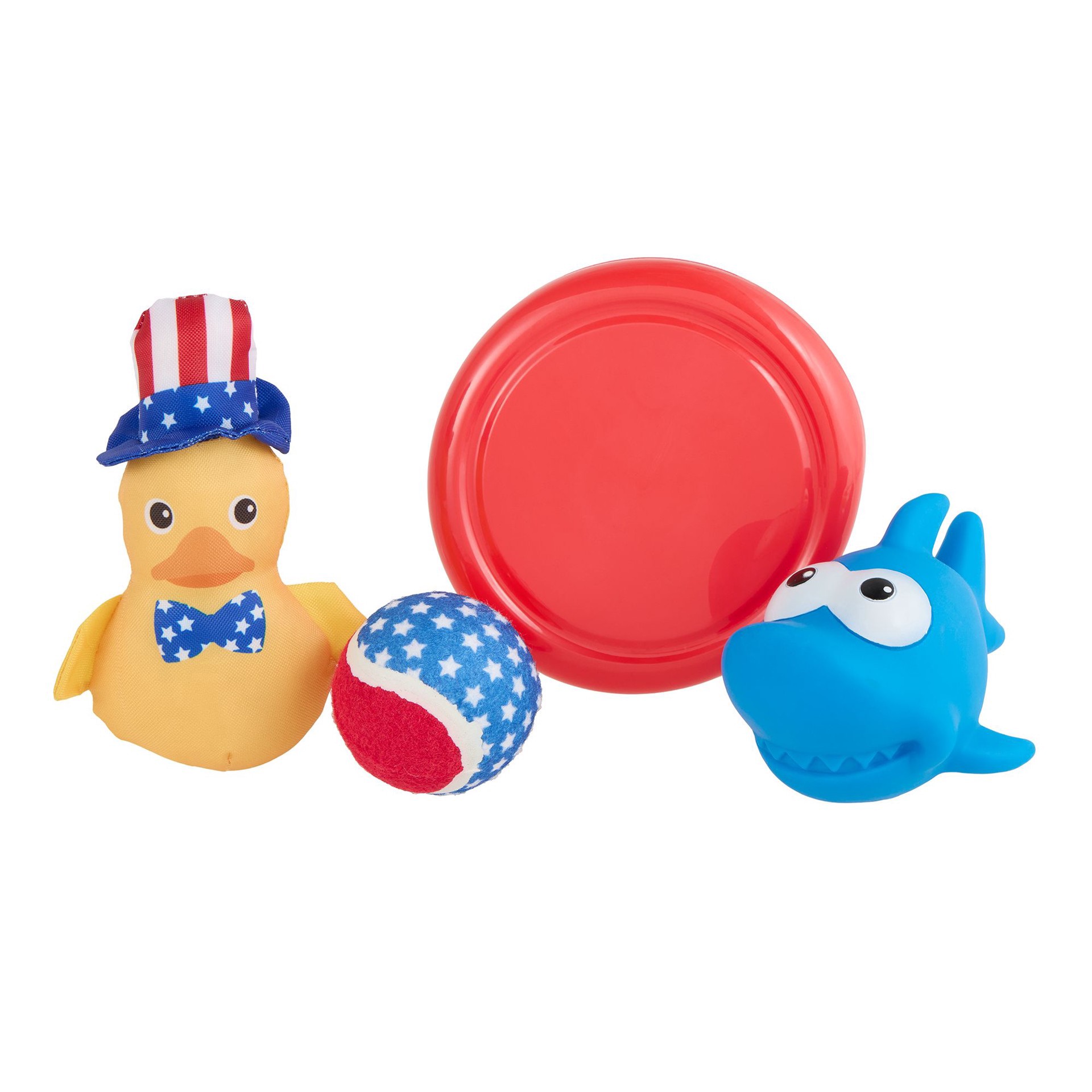 slide 1 of 1, Joyhound® Value Set Fun Pack Dog Toys 4-Pack, Sm-Med