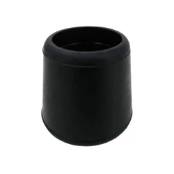 SuperSliders 7/8" Rubber Chair Leg Tip Replacement, Black