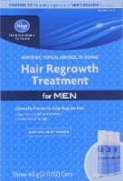 slide 1 of 1, Kroger 5% Minoxidil 90-Day Hair Regrowth Treatment For Men, 6.33 fl oz