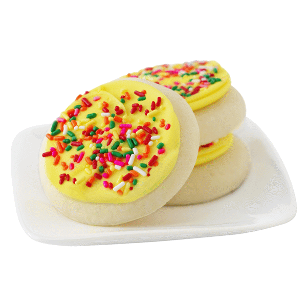 slide 1 of 1, Lofthouse Key Lime Frosted Cookies, 13 oz