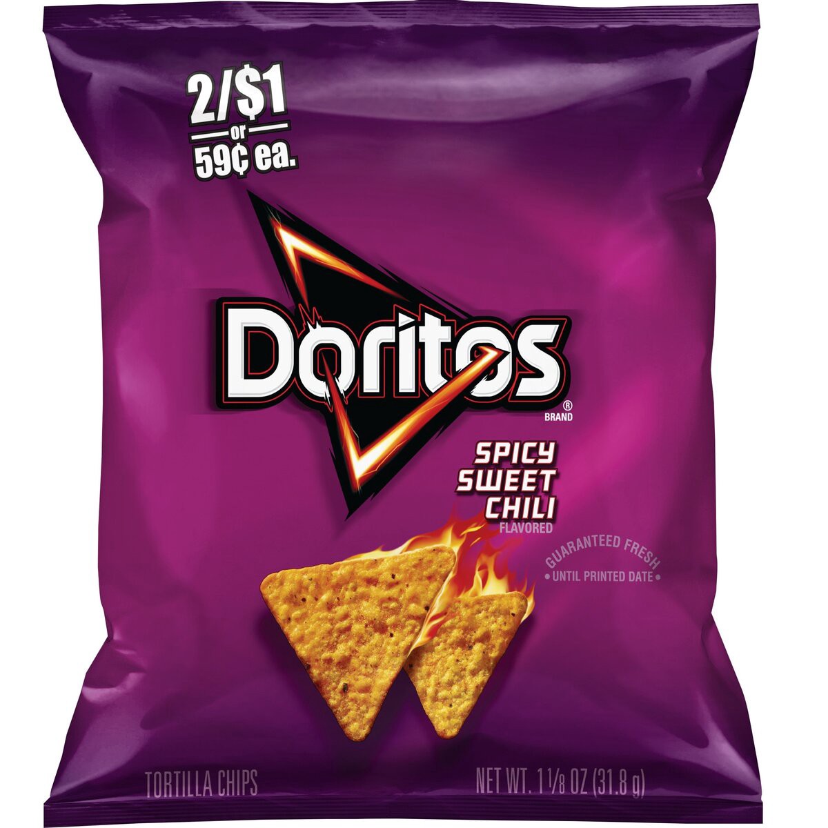 slide 1 of 1, Doritos Tortilla Chips, 1.12 oz