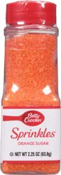 Betty Crocker Orange Sugar Sprinkles 2.25 oz
