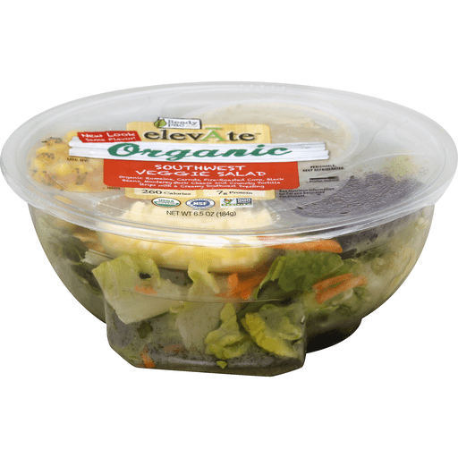 slide 1 of 1, Ready Pac Eat Greens - Feel Great Salad, Veggie, Organic, Southwest Style, 4.5 oz