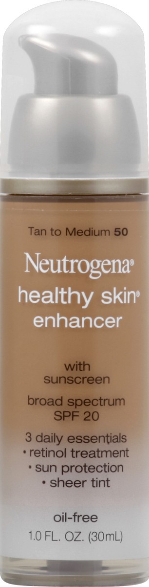 slide 3 of 6, Neutrogena Healthy Skin Tan To Medium 50 Enhancer Broad Spectrum Spf 20, 1 fl oz