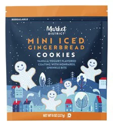 Md Iced Gingerbread Cookies