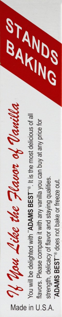 slide 4 of 5, Adams Vanilla Flavor 1.5 oz, 1.5 oz