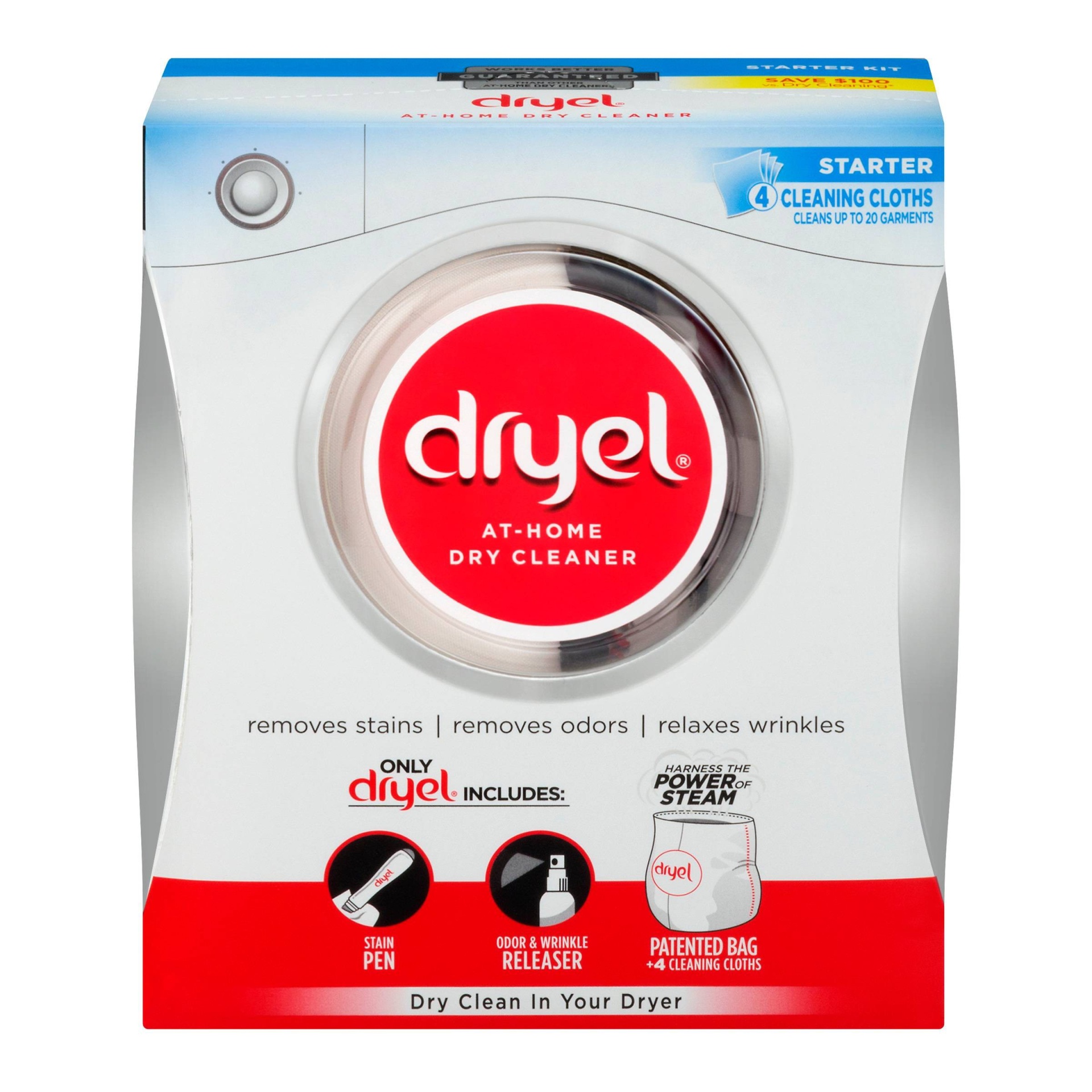 slide 1 of 5, Dryel Dry Cleaning Starter Kit, 1 ct