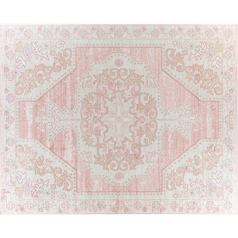 slide 1 of 1, Surya Pink Saint Tropez Area Rug, 5 ft x 7 ft
